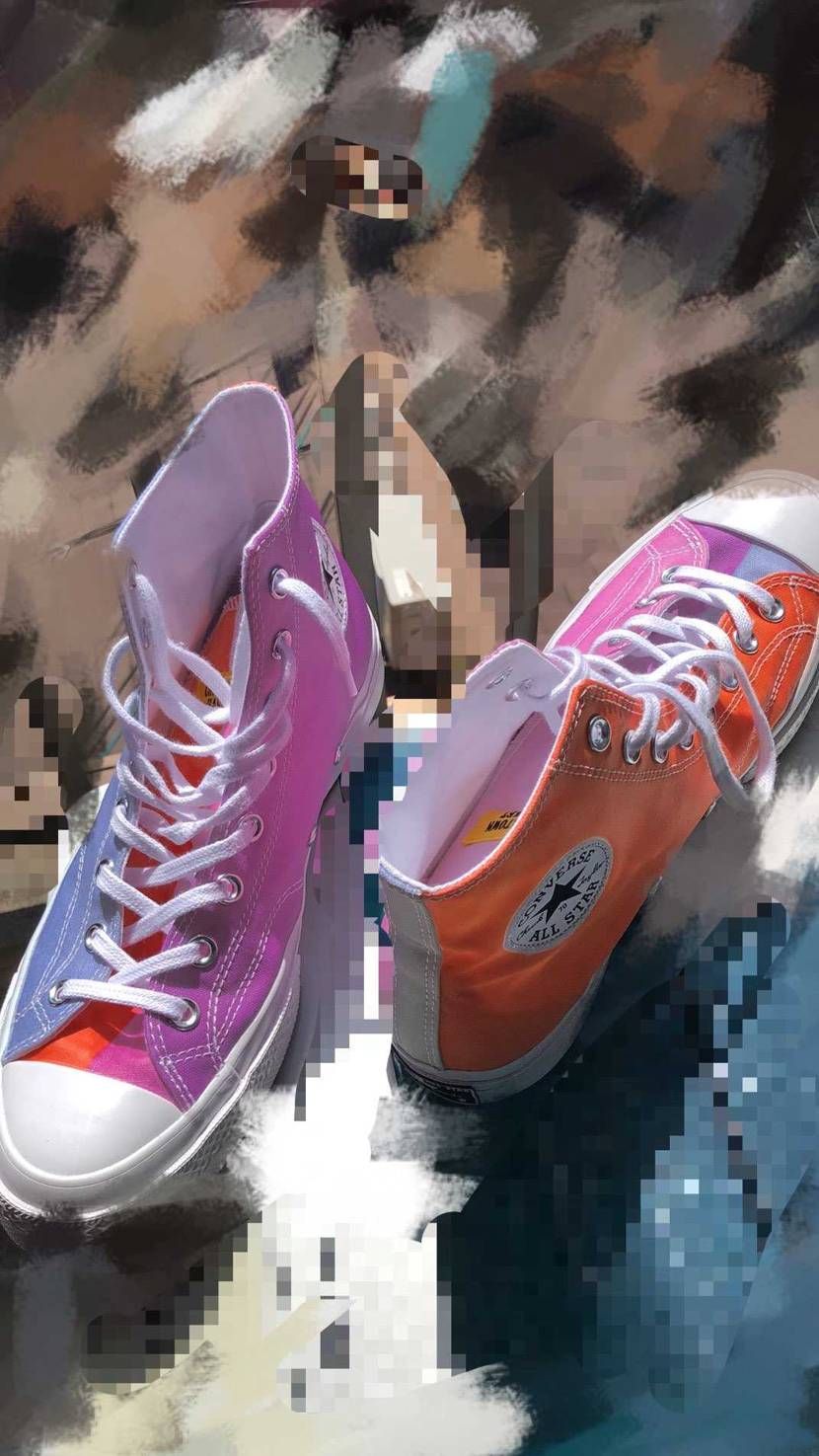 变色匡威。ConverseXchinatown Market