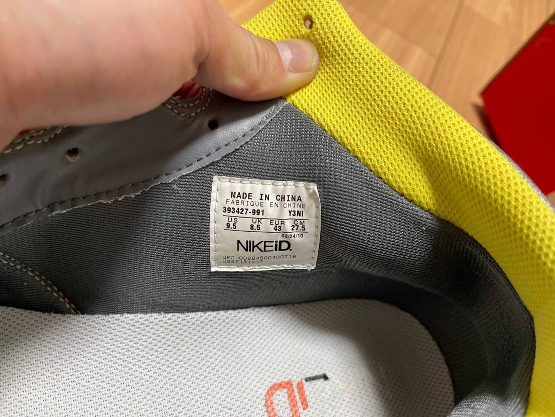 Size 27.5cm
 nikeID no box 10