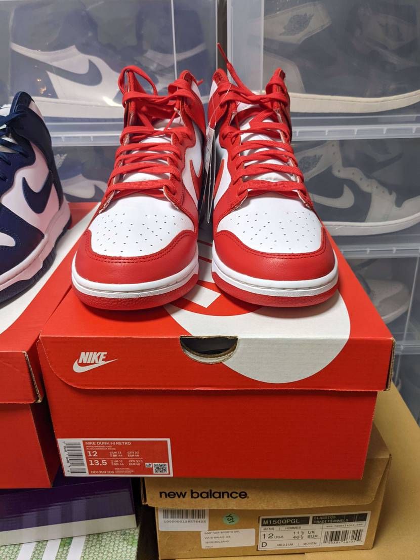 SNKRS当選品到着しました。
Championshipカラー３色👟