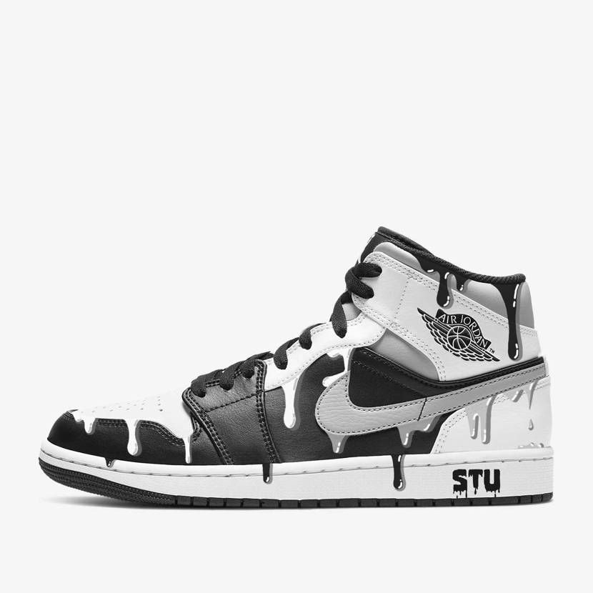 JORDAN 1 MIDをカスタムしました。
カスタムすると人と被らないか