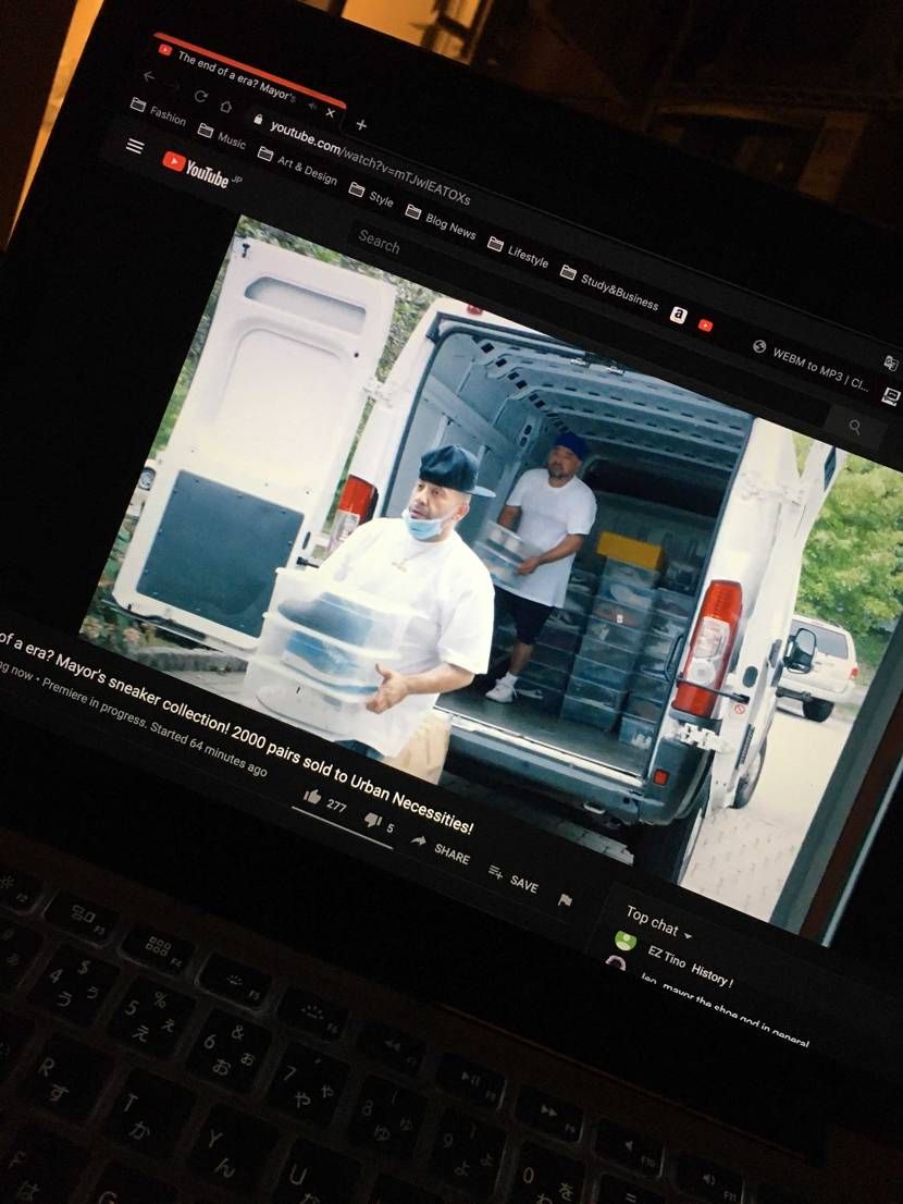 たまたまYouTube開いたらMayorがコレクション爆売りしててビックリした😳