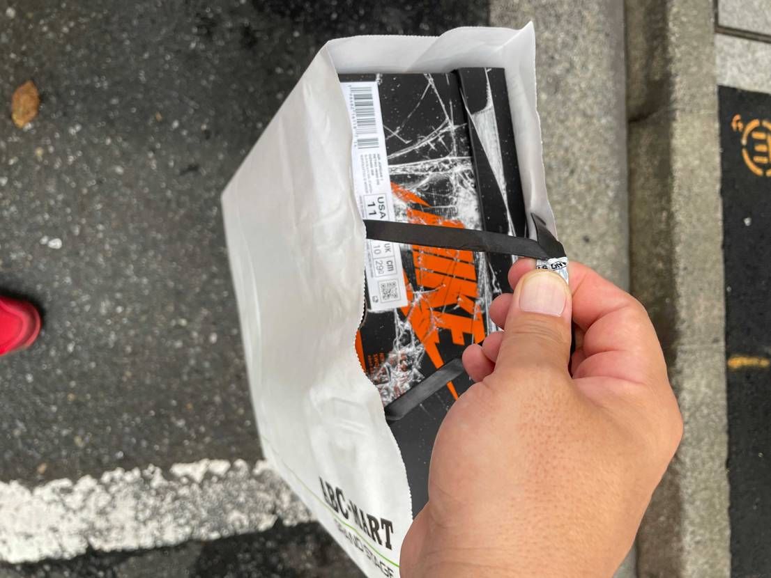 ABCマートground stage銀座で通常購入してきまし