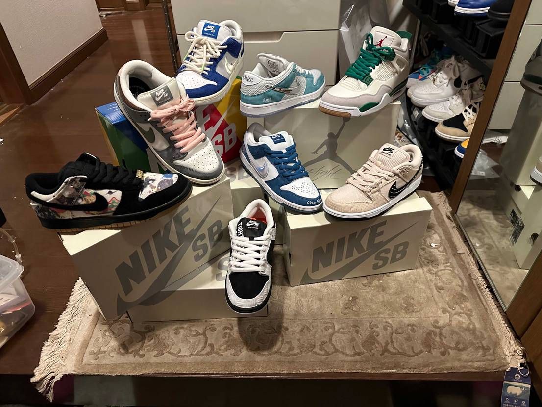 今年もNIKESB色々買えました!
エビとハリトスが買えなかったのは悔やまれる