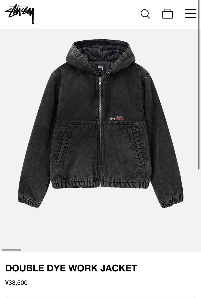 stussyのジャケット定価まで値下げしました！
欲しい方ぜひ！