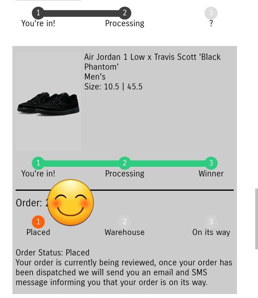 もちろんSNKRS🙅
昨日海外FP初当選しましたぁ✨️🙇
届くかは不明😂