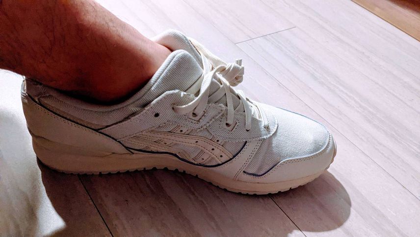 GEL LYTEⅢのサイズ感
初購入で自分自身サイズに不安があったので、
サイズ
