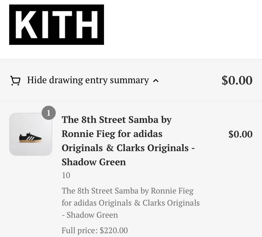 kithのアプリ抽選で金額が0になり応募出来ないのですが、同じ人いますか？