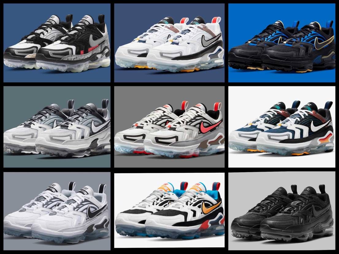 NIKE AIR VAPOR MAX EVOシリーズ
現在出てる画像など含めて