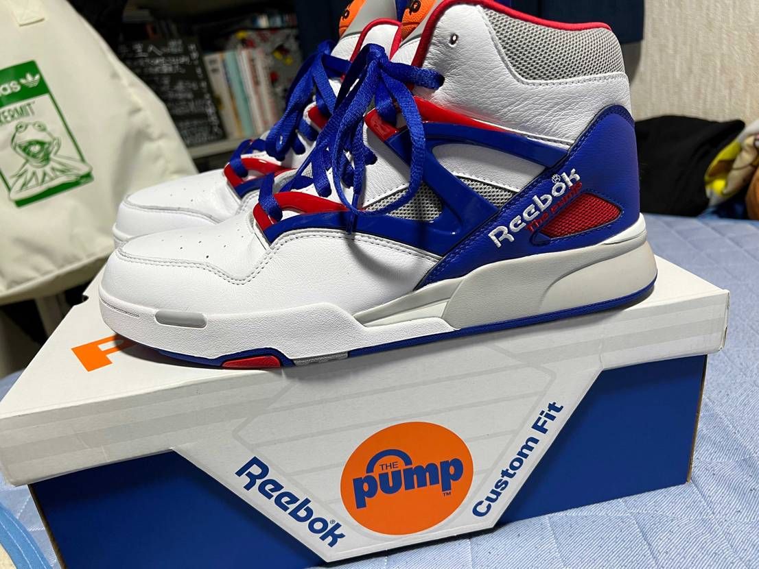 たまたま買い物行った先のReebokにて、マイサイズあったので買ってしまった！！