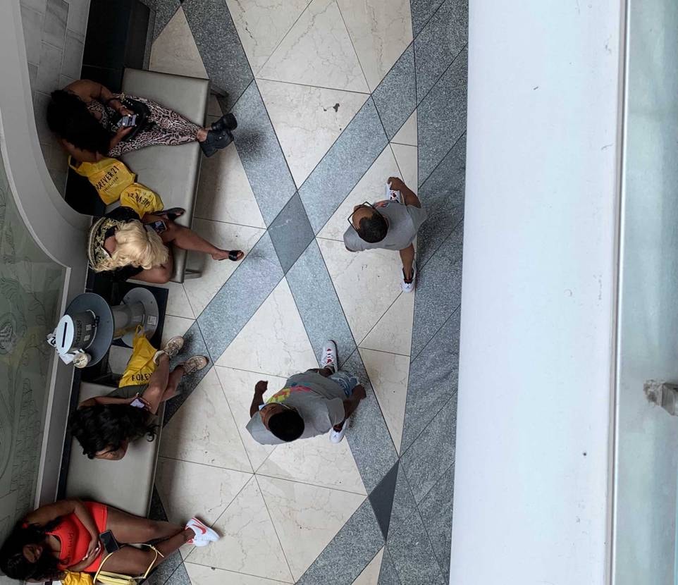 さすがアトランタ。
Top3やヘア履いてる人がウジャウジャ