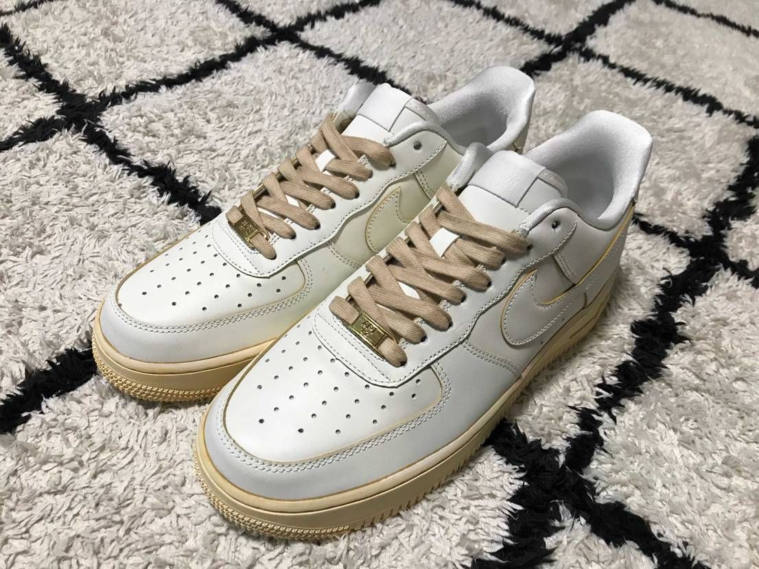 色々な投稿を参考にさせていただきシューレースをコーヒー染めしました！