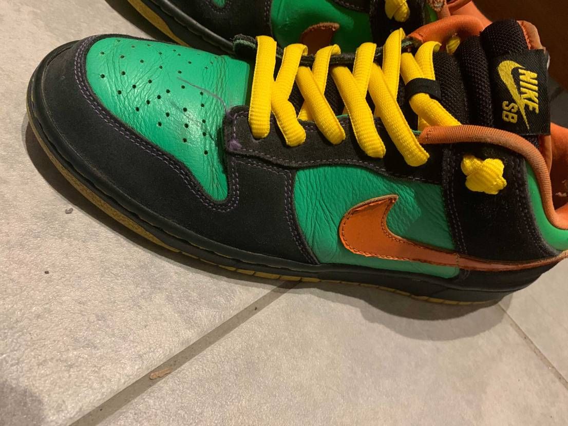 今日は古いdunkをキレイにしました！正直ボロボロすぎてキレ