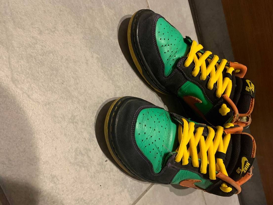 今日は古いdunkをキレイにしました！正直ボロボロすぎてキレ