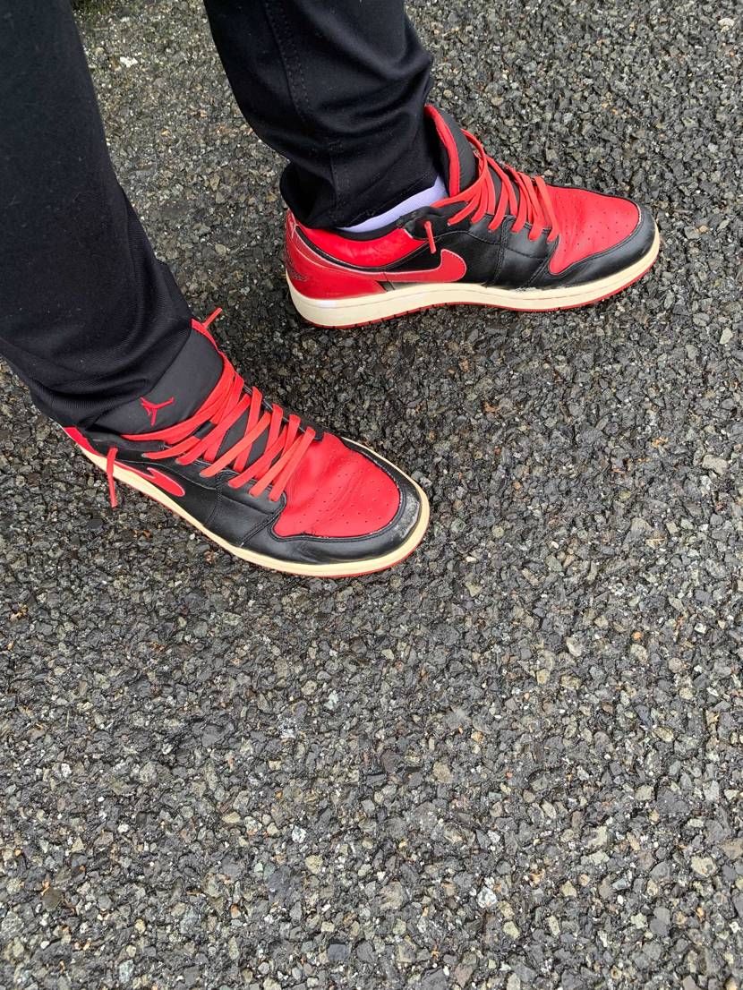 今日は雨だからこのNIKE Air Jordan 1 Phat Low Vars