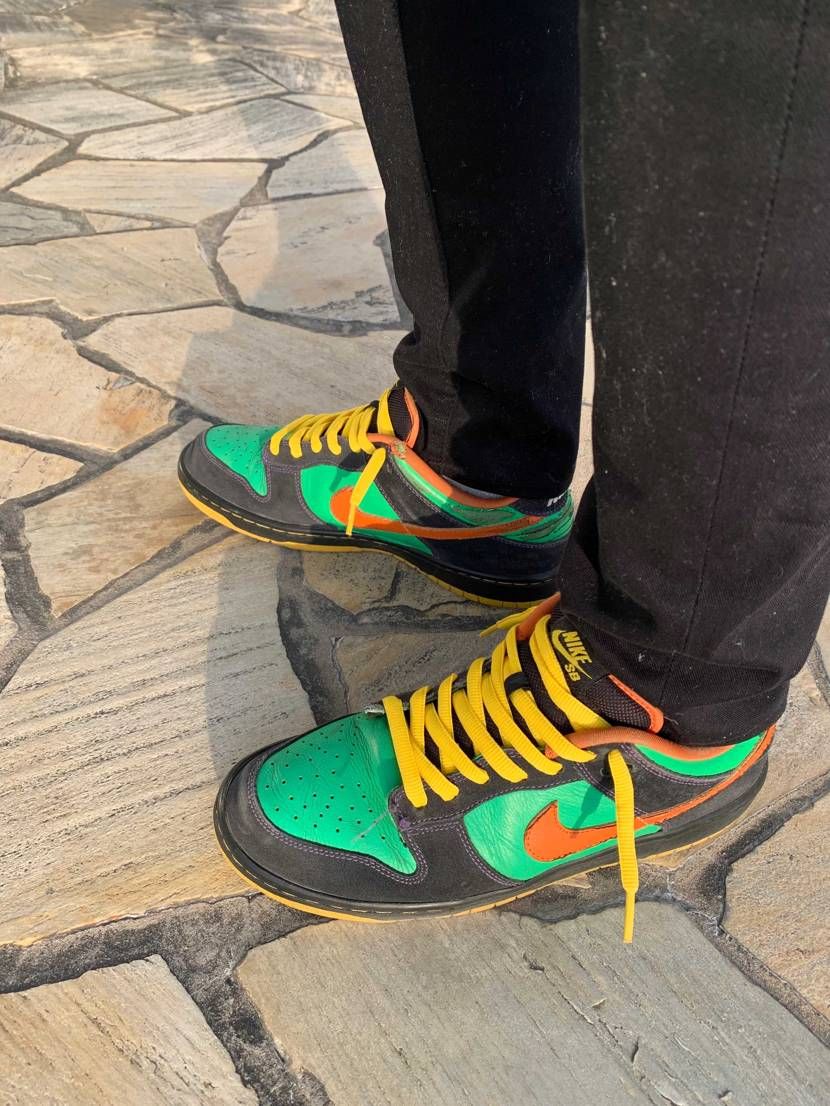 今日は早起きしてしまったから朝から少し散歩😄お供は久しぶりのDUNK LOW P