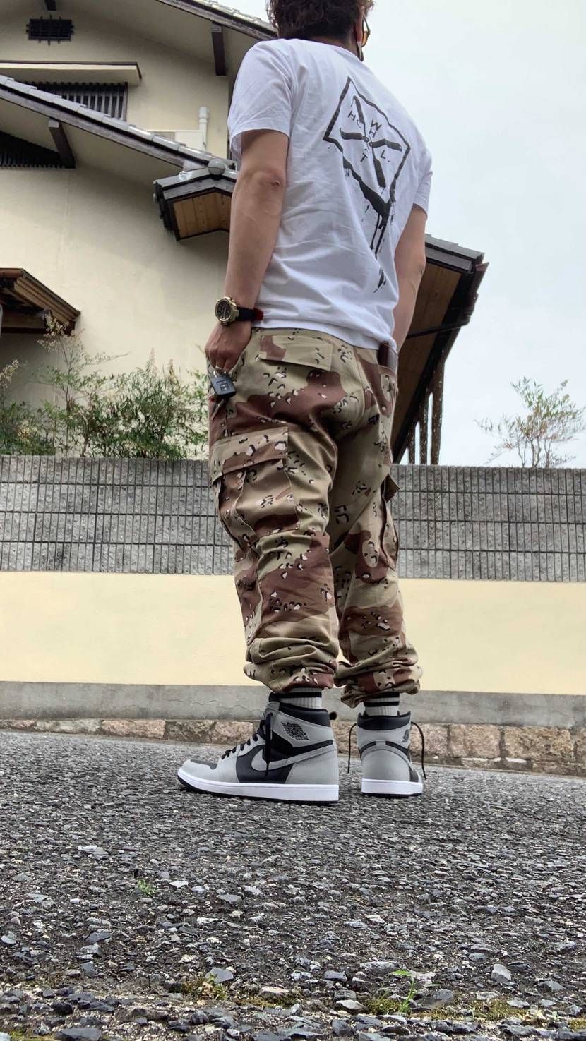 先週、あんまり履けなかったけぇ今日、2時間くらい履いたら履きジワすごいわ。