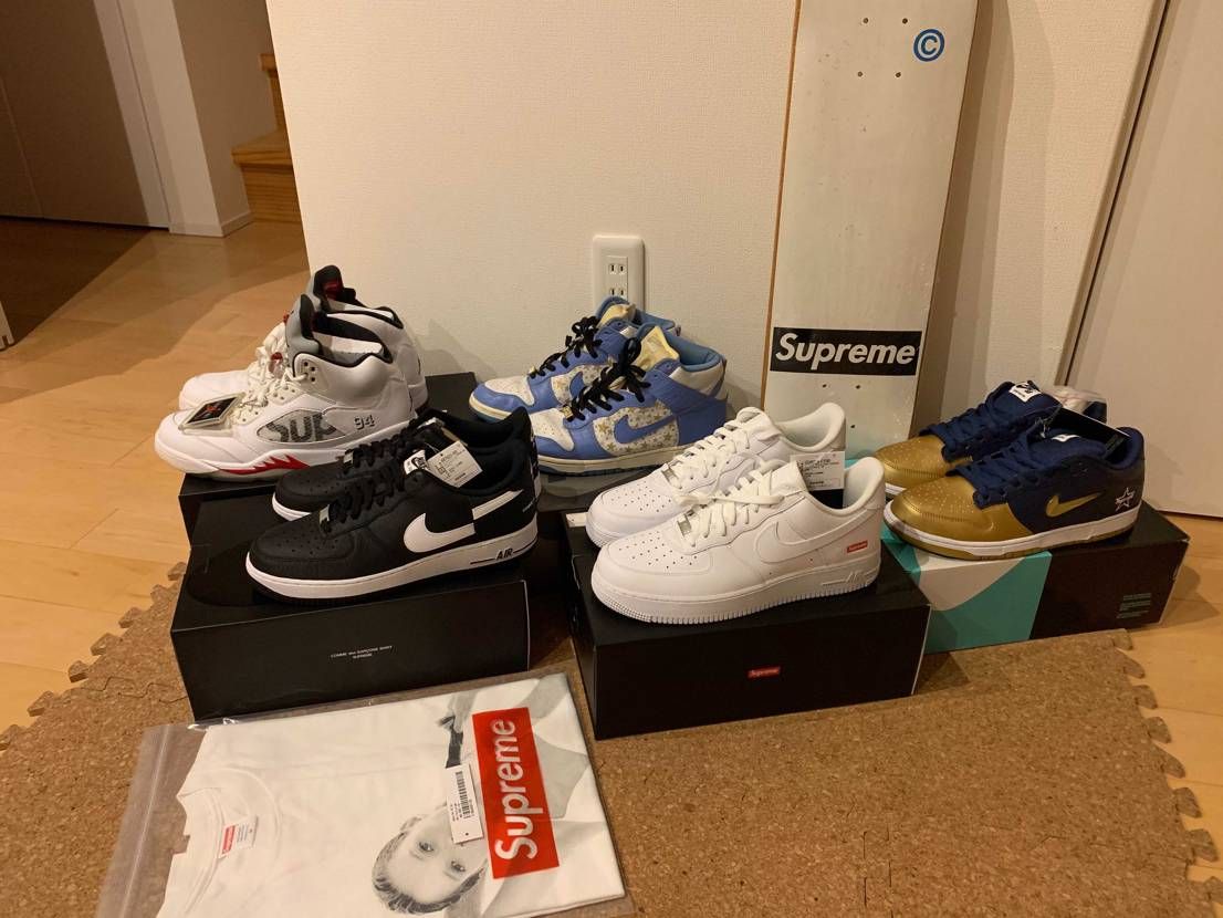 sup好きです。
デッキはsupremeが1998年に初めてリリースした4枚の