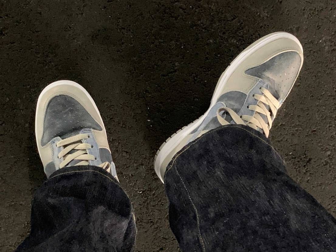 本日は2003年製のDUNK LOW (LTD)を初おろし。