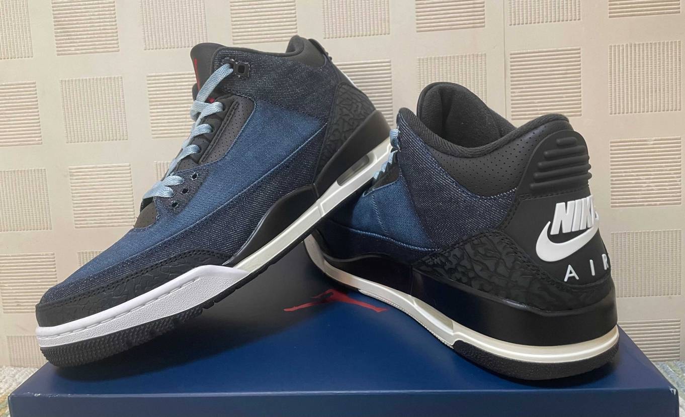 アッパーの一部を除き色を落としたAJ3を初おろし🎉
これか