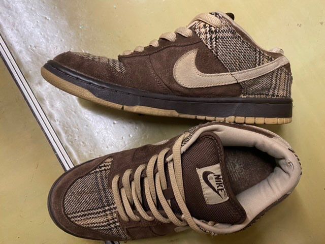 ダンクsbツィード。靴だけは、褒められる。