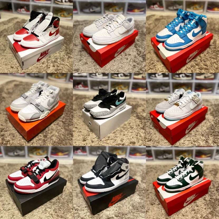 今年もいっぱい買ったなぁ👟✨
写真に収まりきれないのも合わ