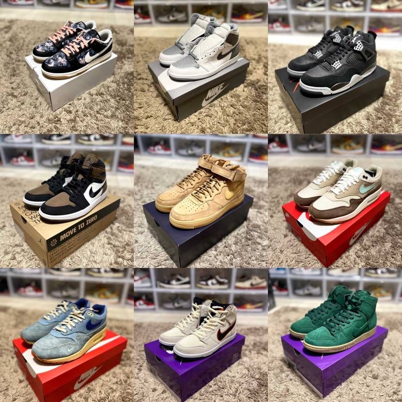 今年もいっぱい買ったなぁ👟✨
写真に収まりきれないのも合わ