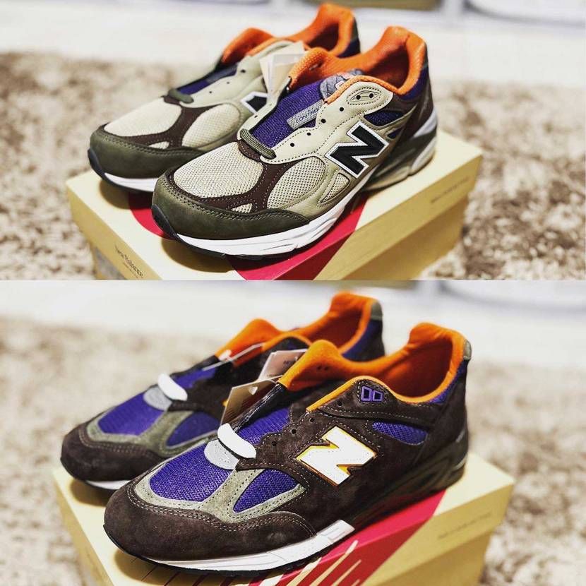 2足とも朝一番に届いた👟✨
普段NIKE信者ですが久々にニューバランス買った