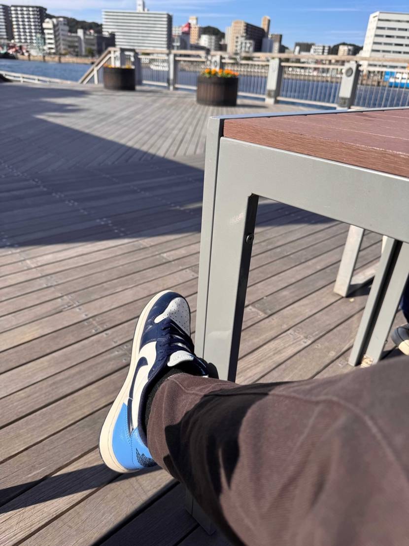 今年最後はオブシディアンでした👟✨