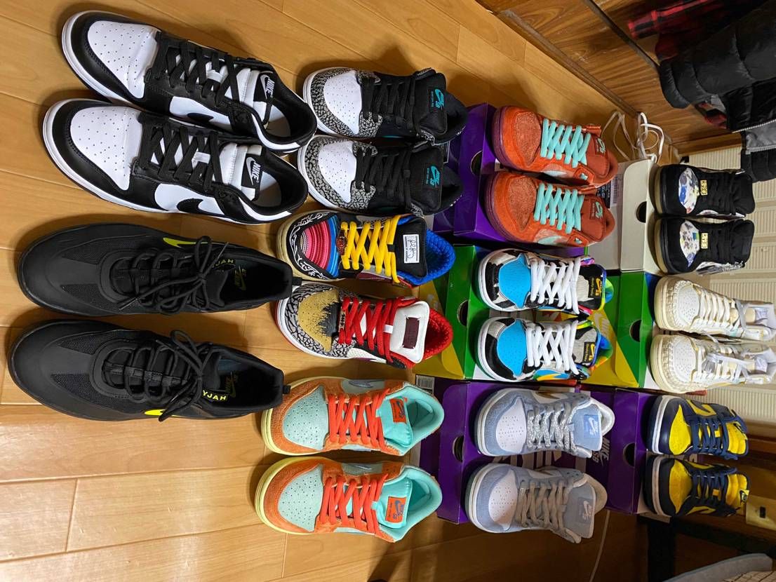 スニーカーにハマってはや4ヶ月‥
完全に沼ってます😆