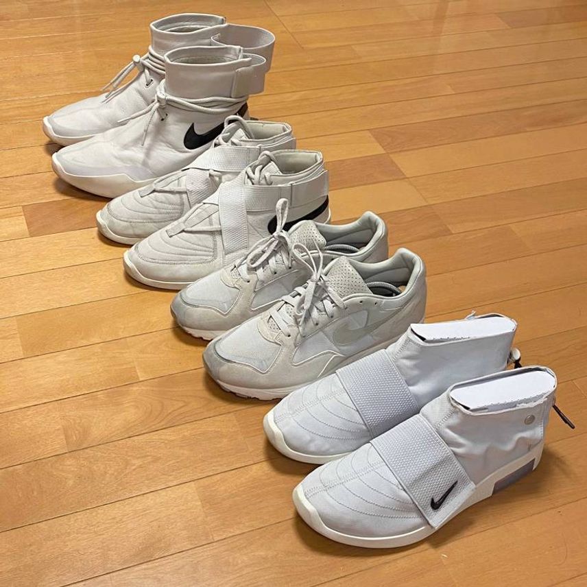 FEAR OF GODのLight BoneカラーはあとAIR FEAR OF