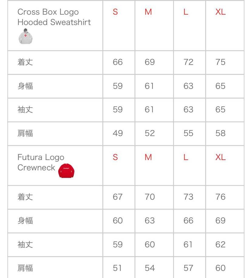 身長170くらい体重70くらいの人ってSupremeのクロス