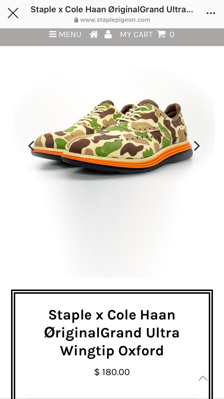 STAPLE X COLEHAAN
FFカラー！
あと少し残ってますよ
国