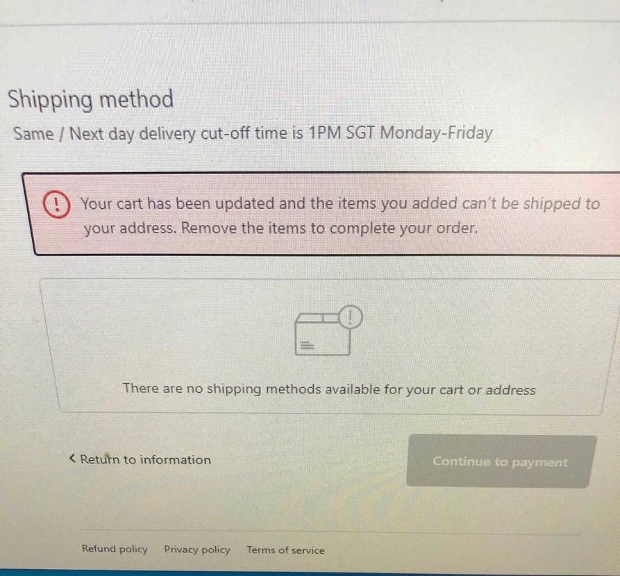 くっそー…
シンガポールオンリーか🇸🇬
転送で近所の国も