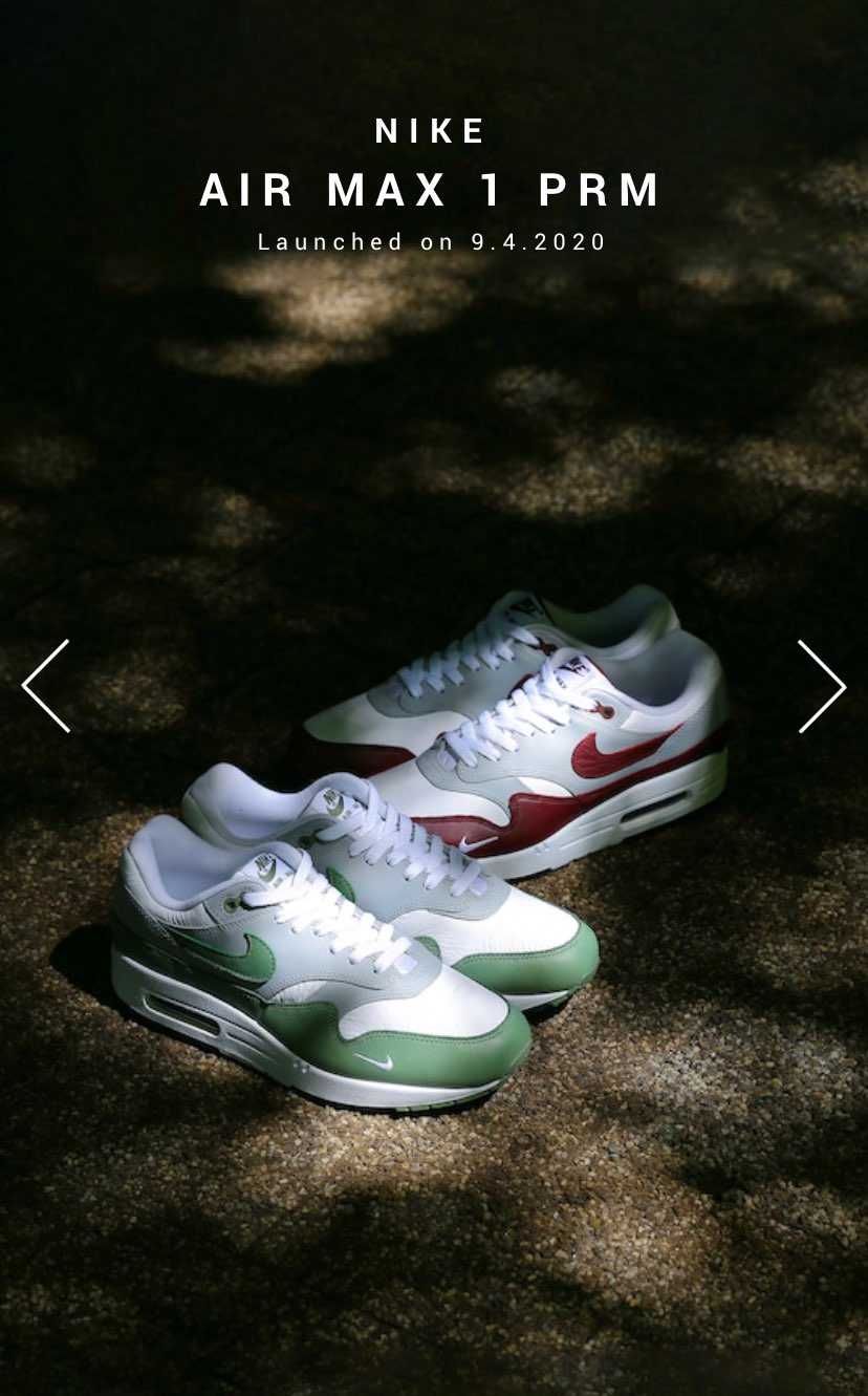 今朝のジョーダン1買えなかったので、代わりにこのMAX1緑を購入！