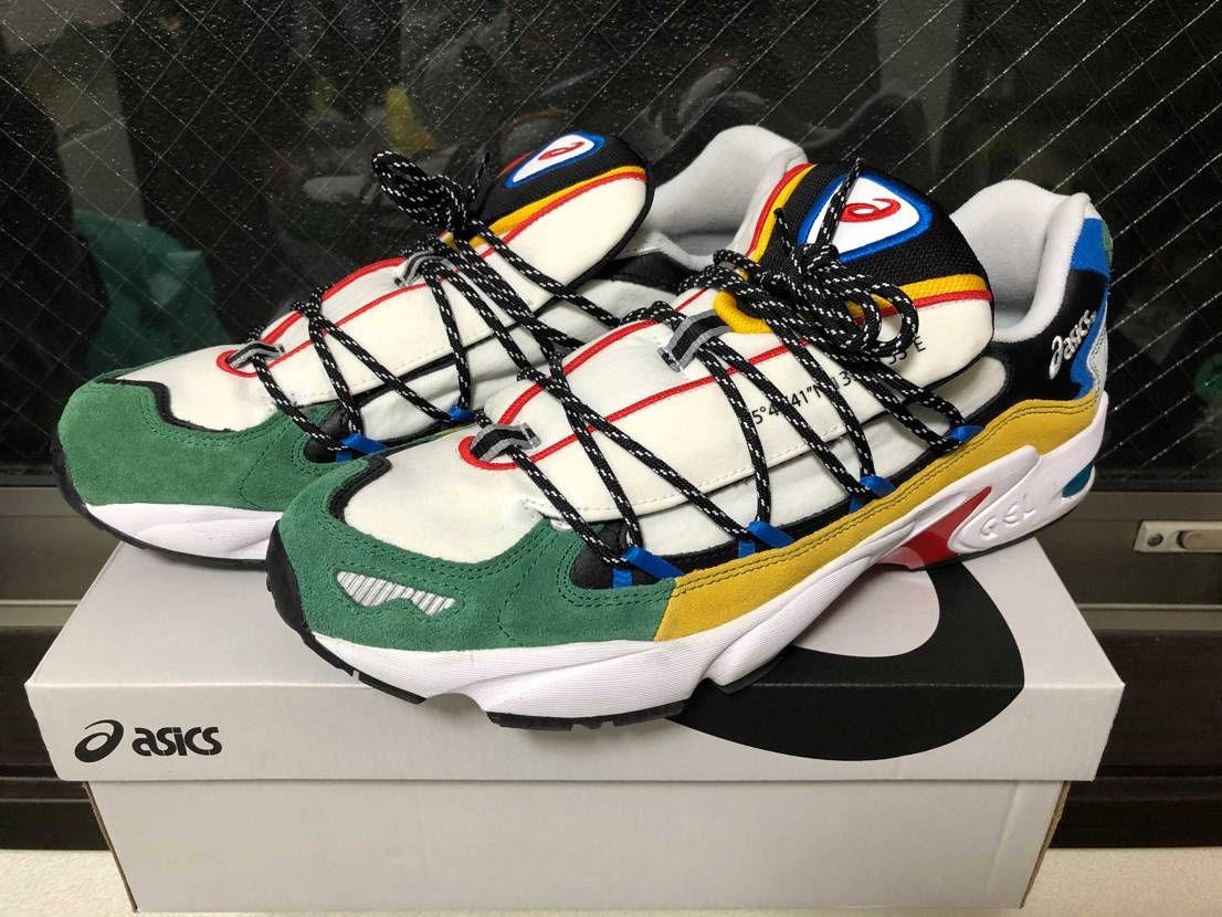 本日、手元に到着！
想像以上に、かなり見た目が良い！
asics好きには、オ