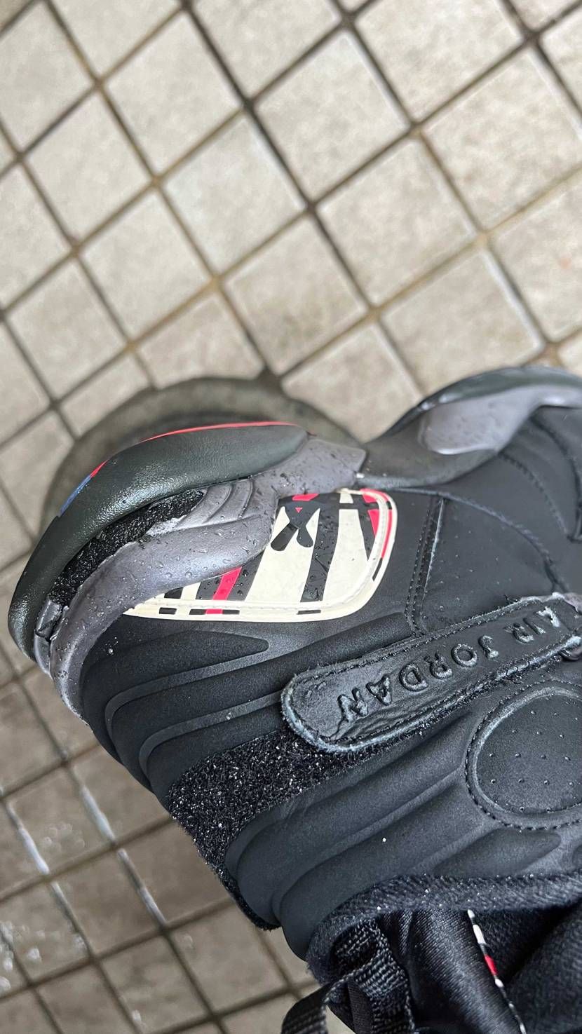 台風のデリバリーは地獄です。
久しぶりにAJ8履いたら加水