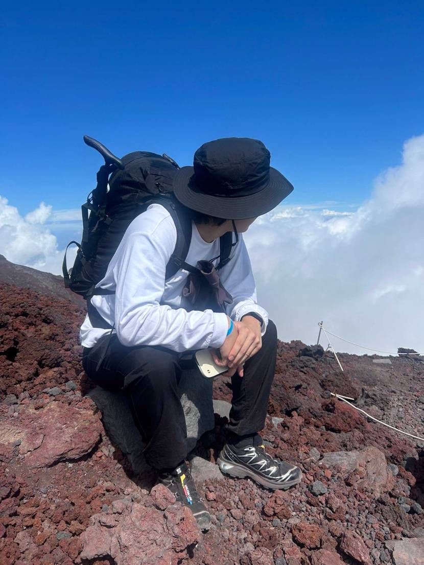 サロモンで富士山登ってみました!