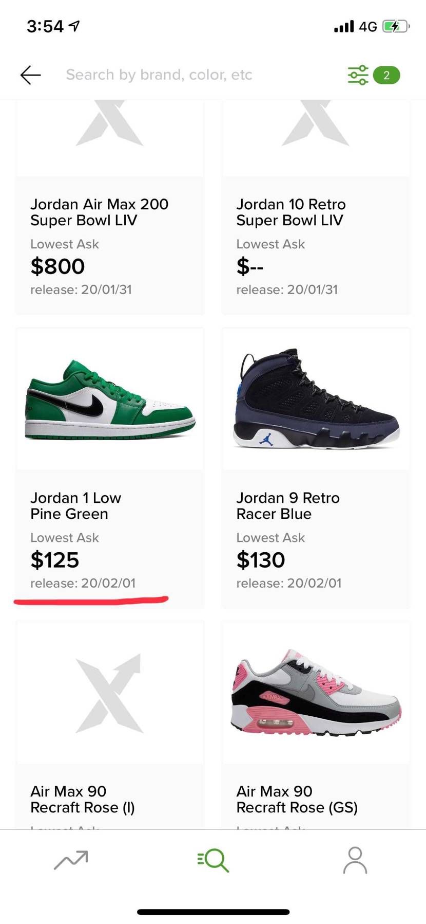 StockXだとrelease2/1ってなってるけどSNKRSでも販売ある感じで