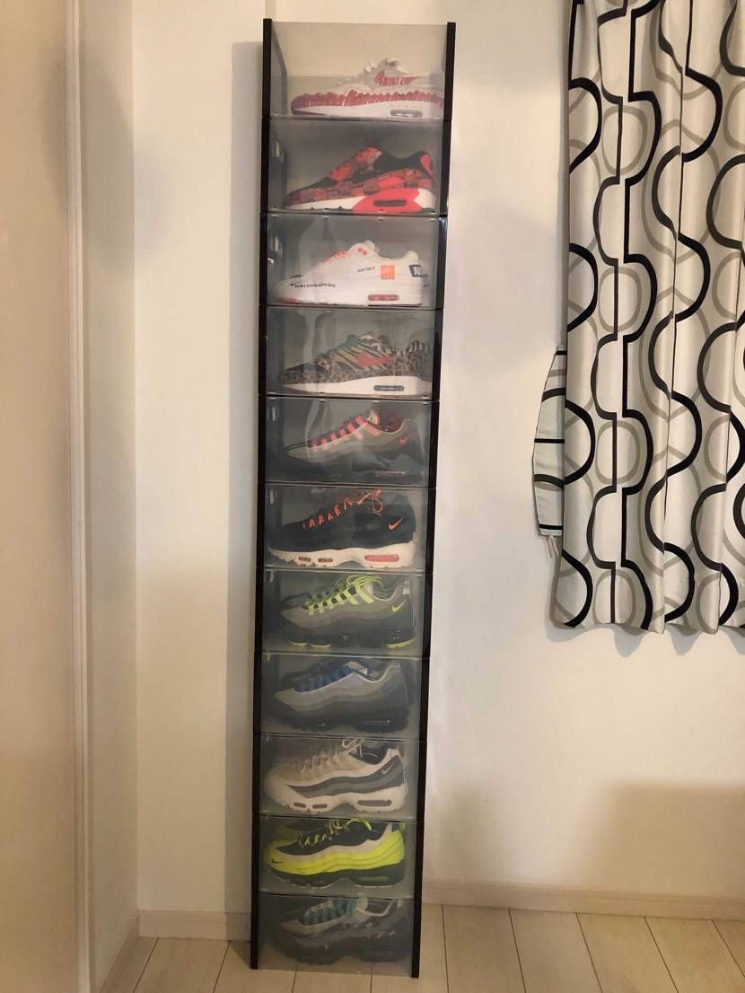 DAISOのシューズボックスで、エアマックス11段😆