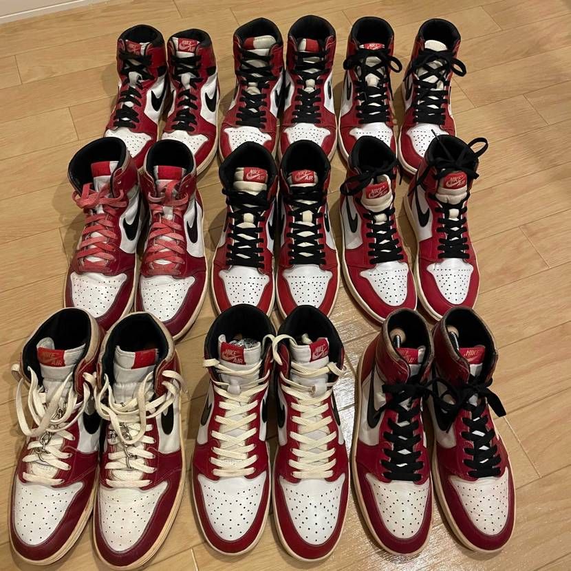 10足目のシカゴが初の限定なんて、、😭
NIKE様🫡