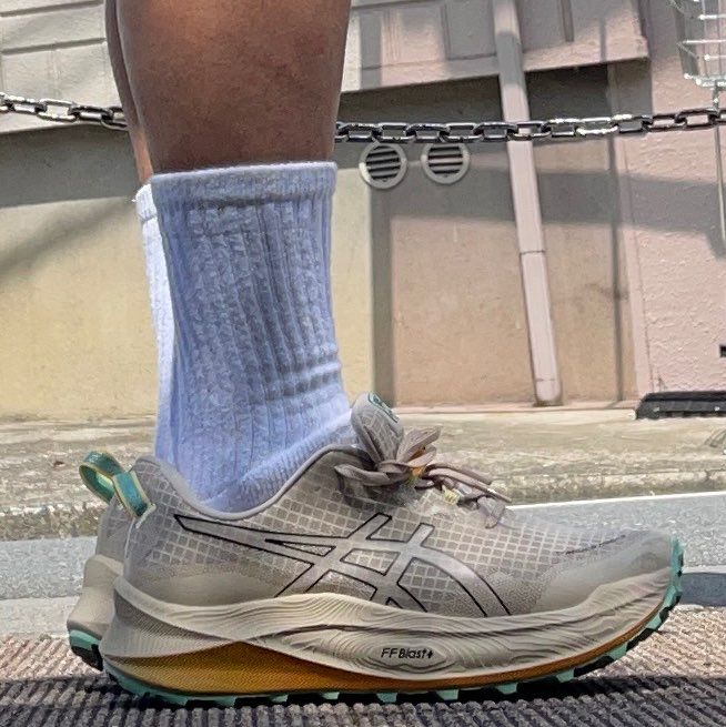 しっかり今日も履いたった
Trabuco Max 3(^^)

アシックス