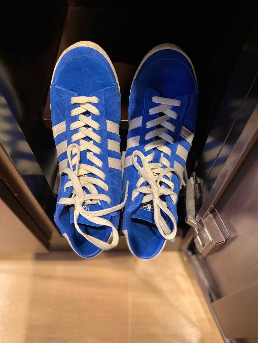 Jabbar Hi "Team Royal Blue"シューレースはcream