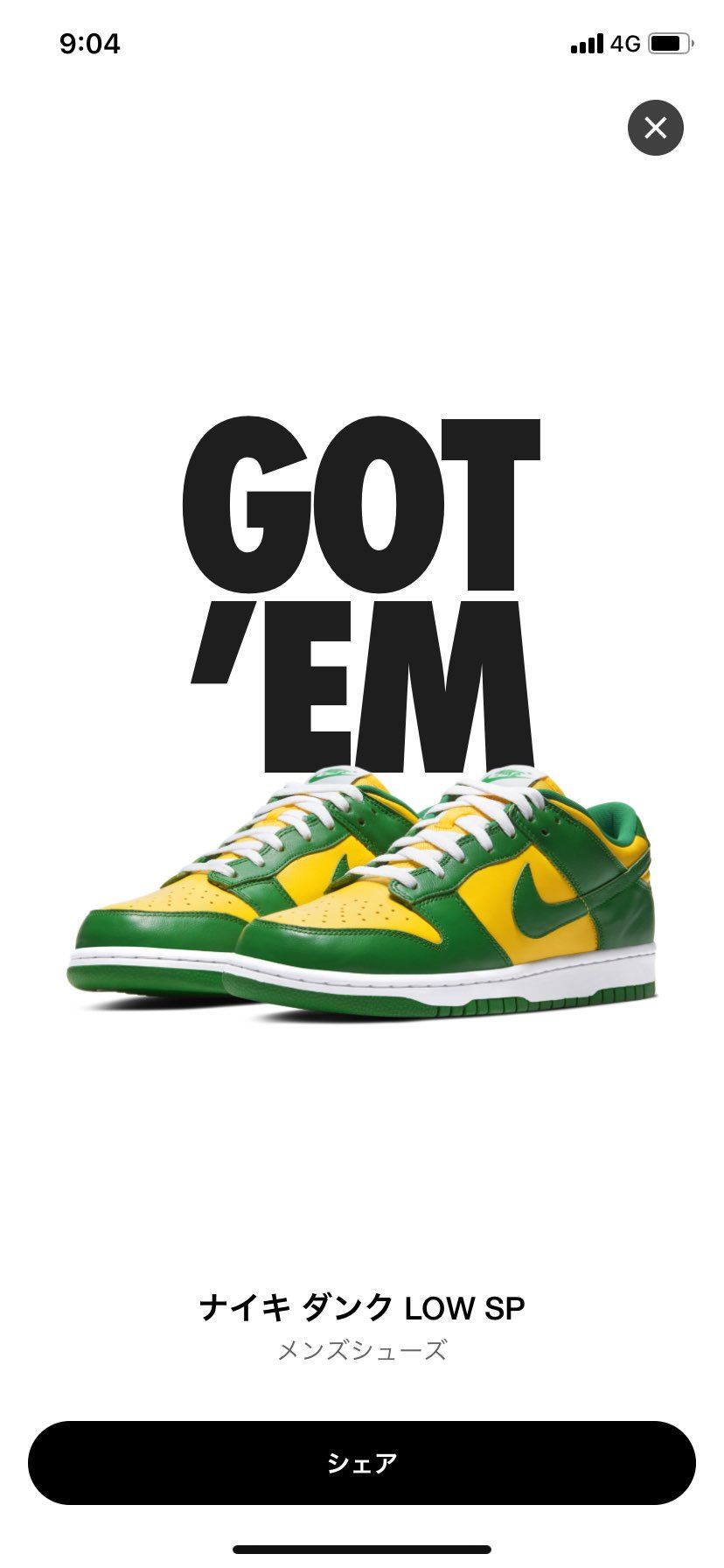 NIKE DUNK LOW Brazil