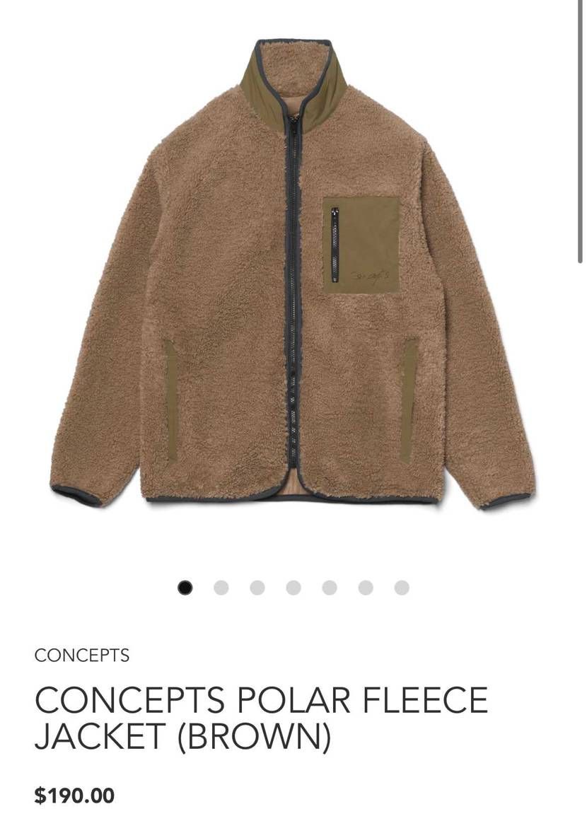 conceptsのフリースジャケットのサイズ感ってどうなんでしょう？
S〜2X