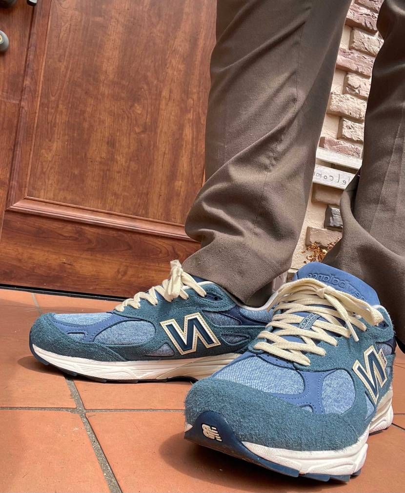 Levi’s × newbalanceの素材の質感すき