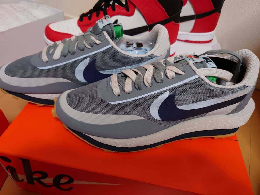 sacai当選分のワッフルとBy you シカゴDunk 同時に到着しました。