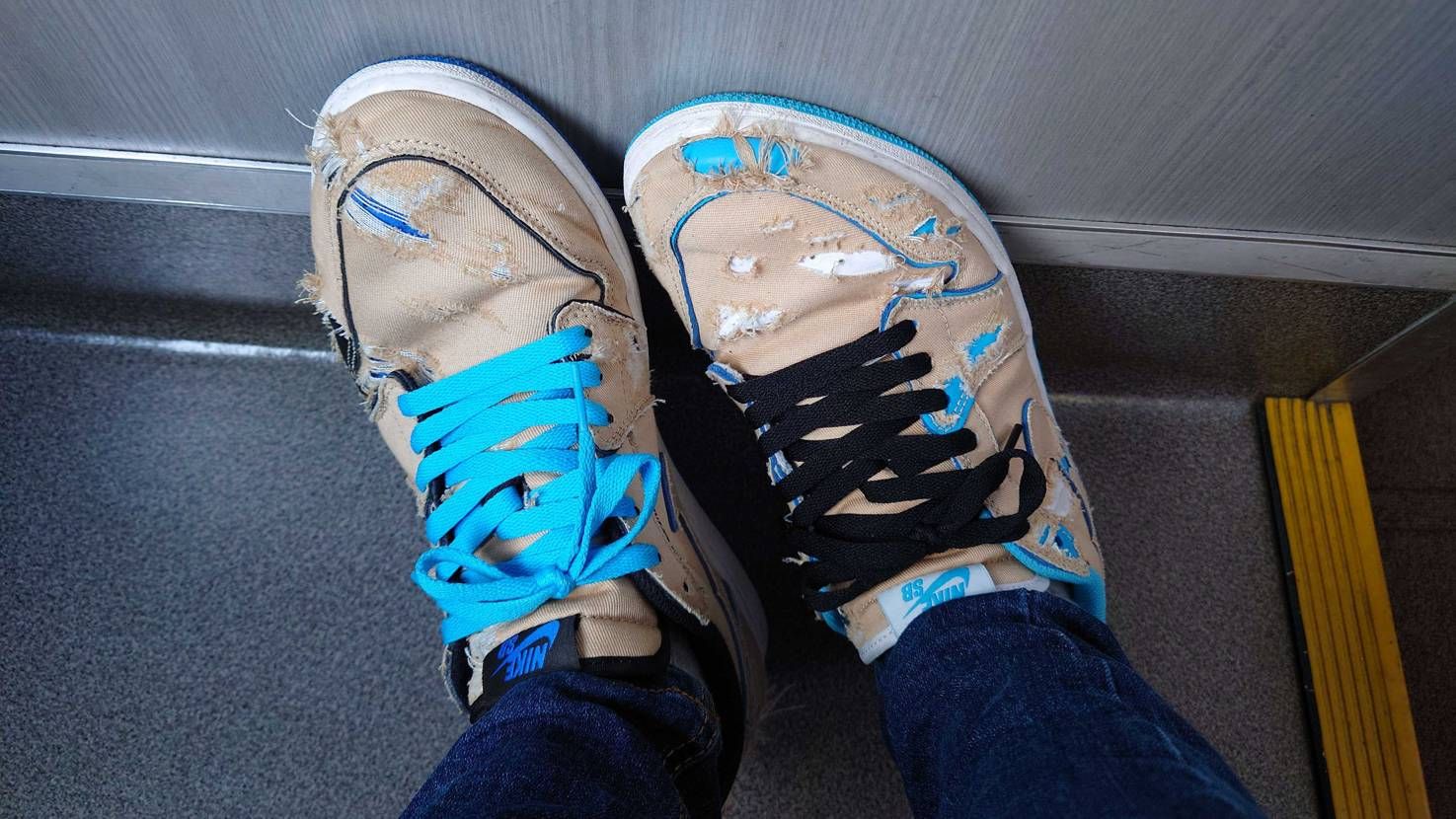 久しぶりに履いてみたけど、やっぱり大好きだ😀