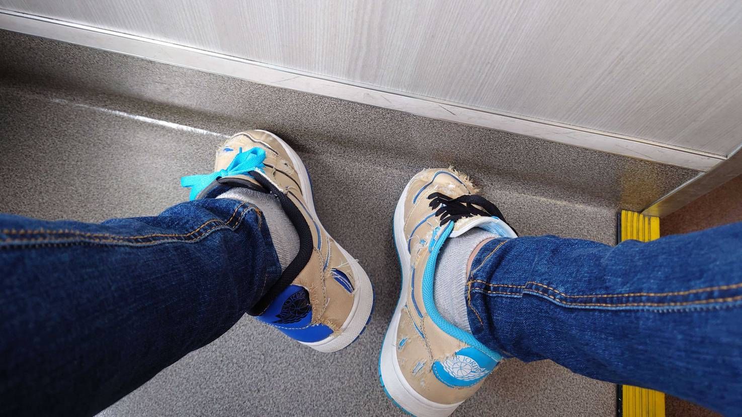 久しぶりに履いてみたけど、やっぱり大好きだ😀