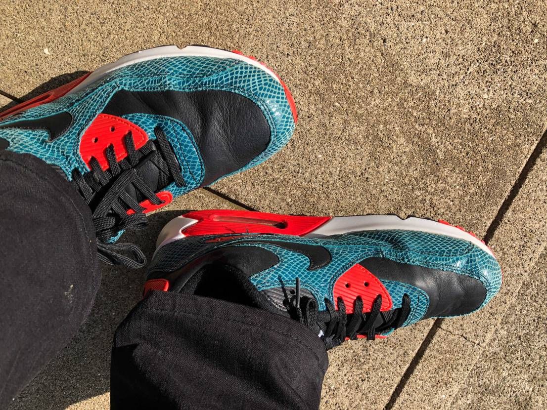 ナイキのスニーカー、銀座のAtmosが、オープンした時に買っ