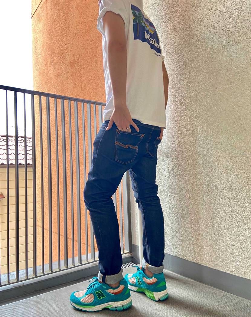 夏も終盤

ジーンズに秋色取り入れて
サリーバンバリーです